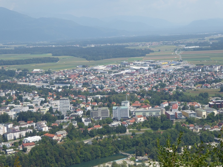 Kranj okoli avtobusne postaje