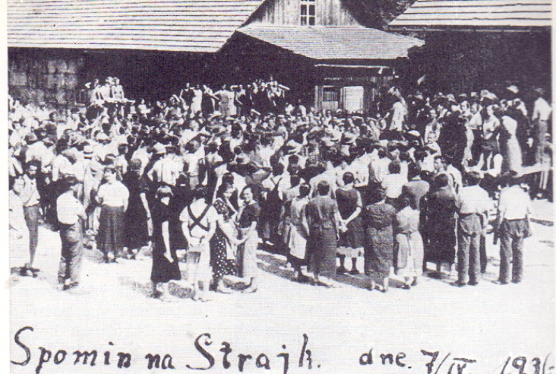 Med enim od prvih štrajkov v Jugobruni Med enim od prvih štrajkov v Jugobruni